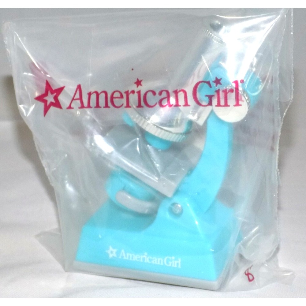 American Girl Doll Blue Microscope Science Lab Accessory New Sealed 830014014348